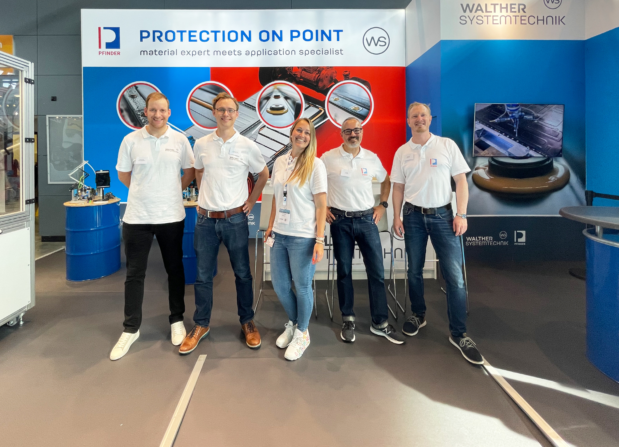 together with the experts from PFINDER KG at Battery Show Europe 2024