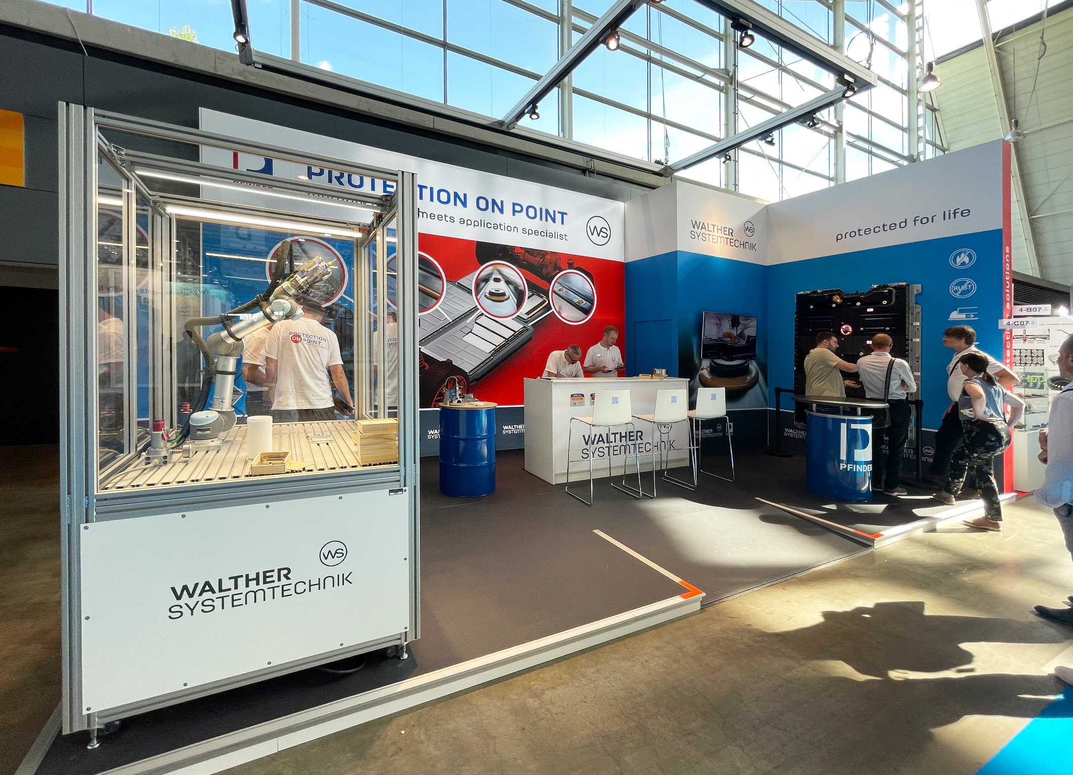 together with the experts from PFINDER KG at Battery Show Europe 2024